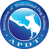 Margaret Van Oosten is a member of the APDT: The Association of Professional Dog Trainers